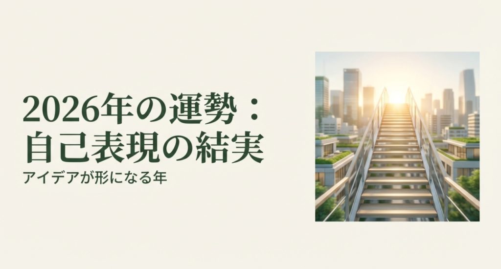 2026年の運勢と自己実現に向けた行動最適化