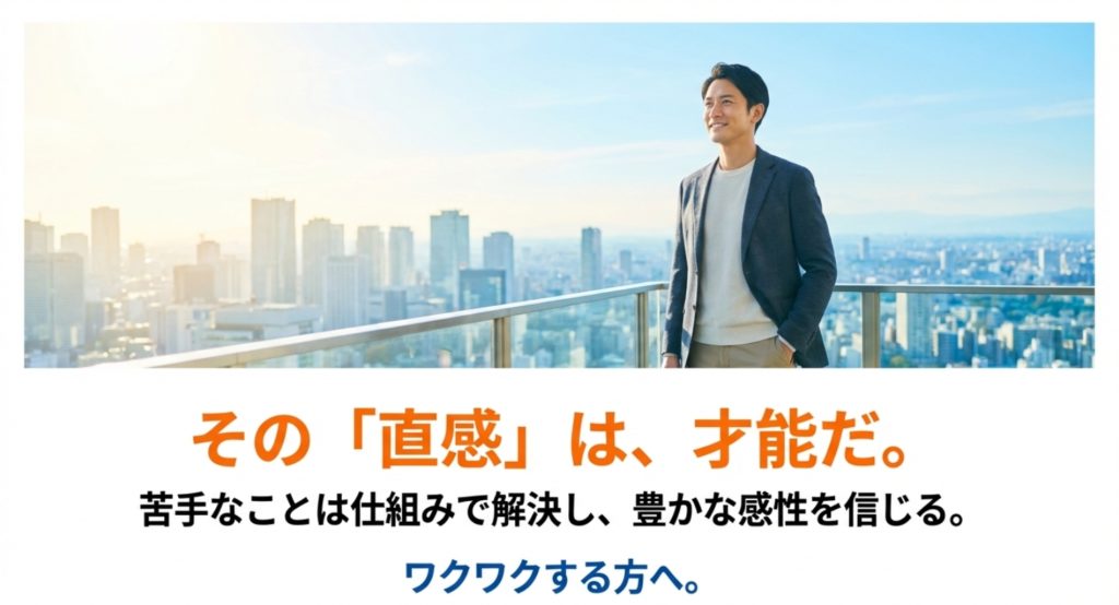 唯一無二の感性を活かして輝くうう脳男の未来