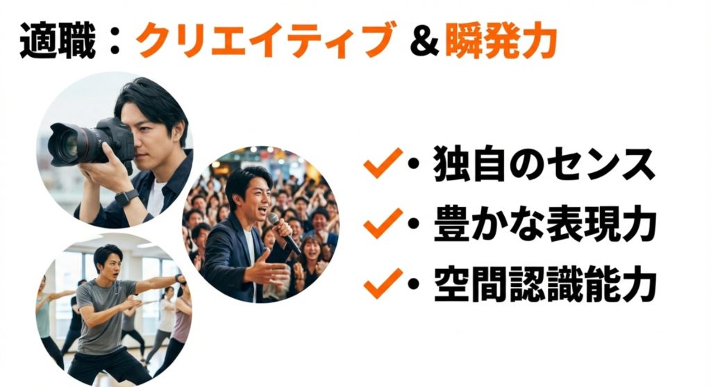 視覚情報の徹底活用による仕事の進め方と適職