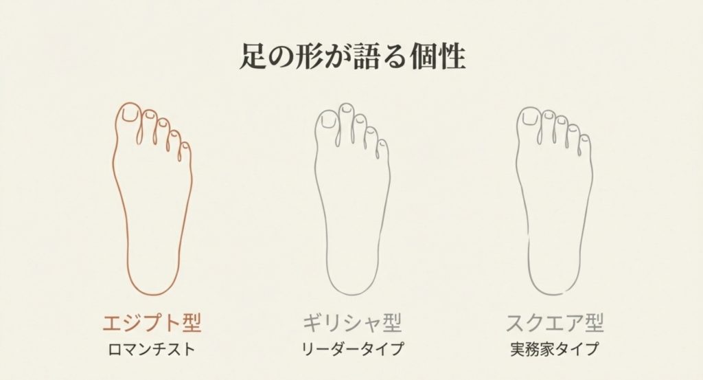 ギリシャ型やスクエア型との性格の違いを比較