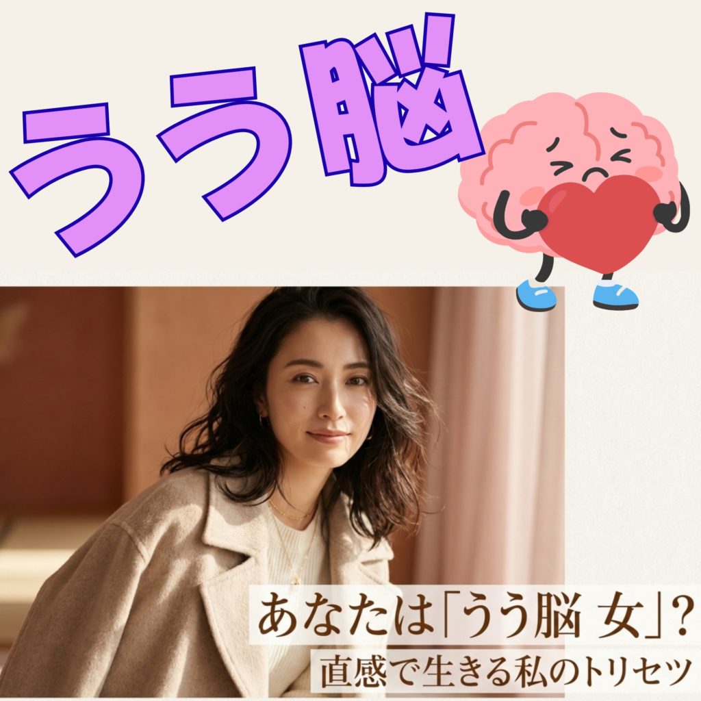 うう 脳 女の性格と特徴を徹底解説！直感力と創造力の魅力を示す画像。