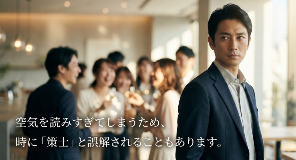 周囲からさう脳は性格が悪いと思われる理由を示す画像。